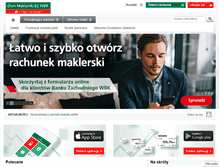 Tablet Screenshot of dmbzwbk.pl